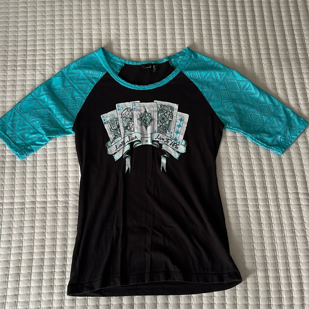 Small black Cruel Girl tee shirt.